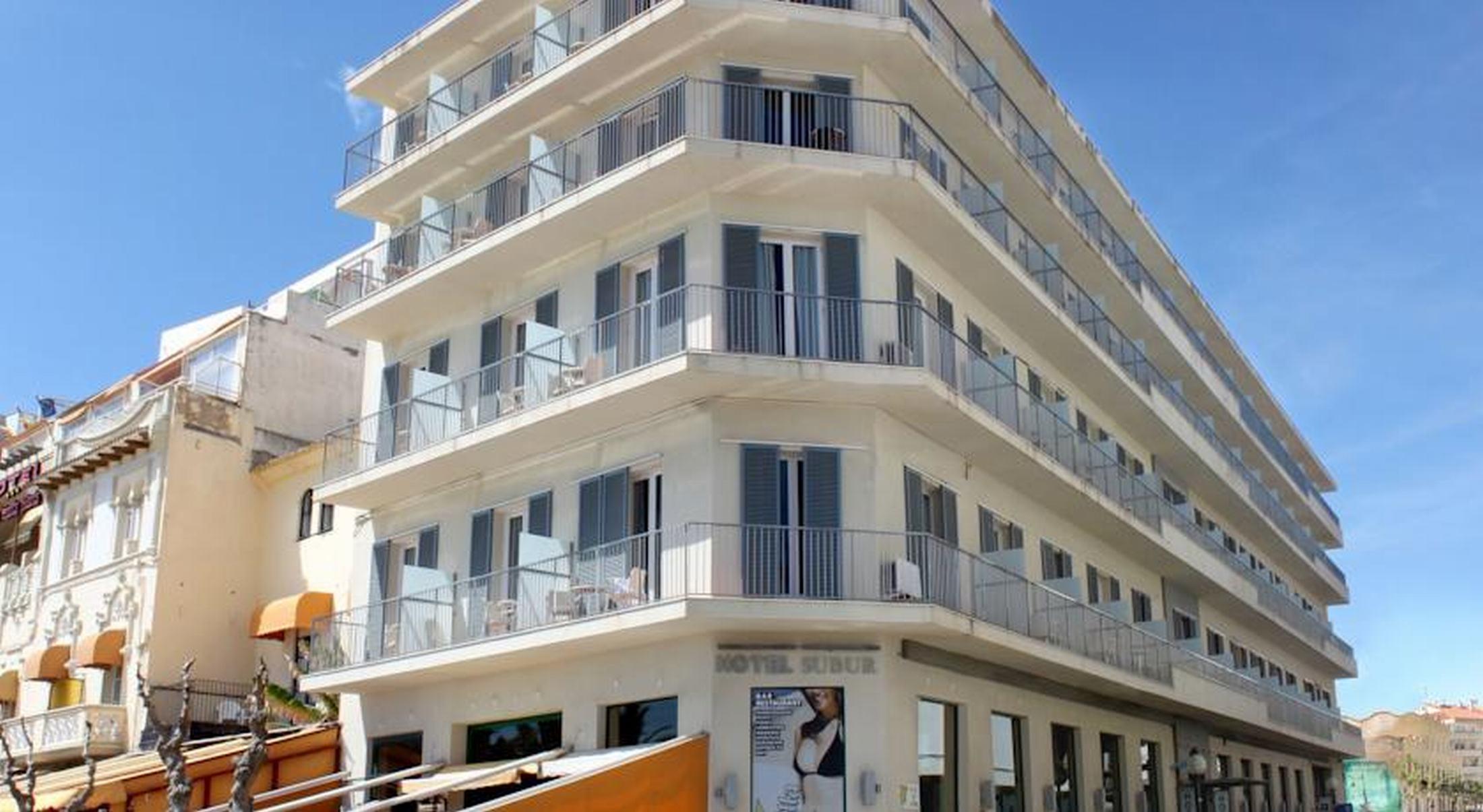 Hotel Subur Сиджес Экстерьер фото