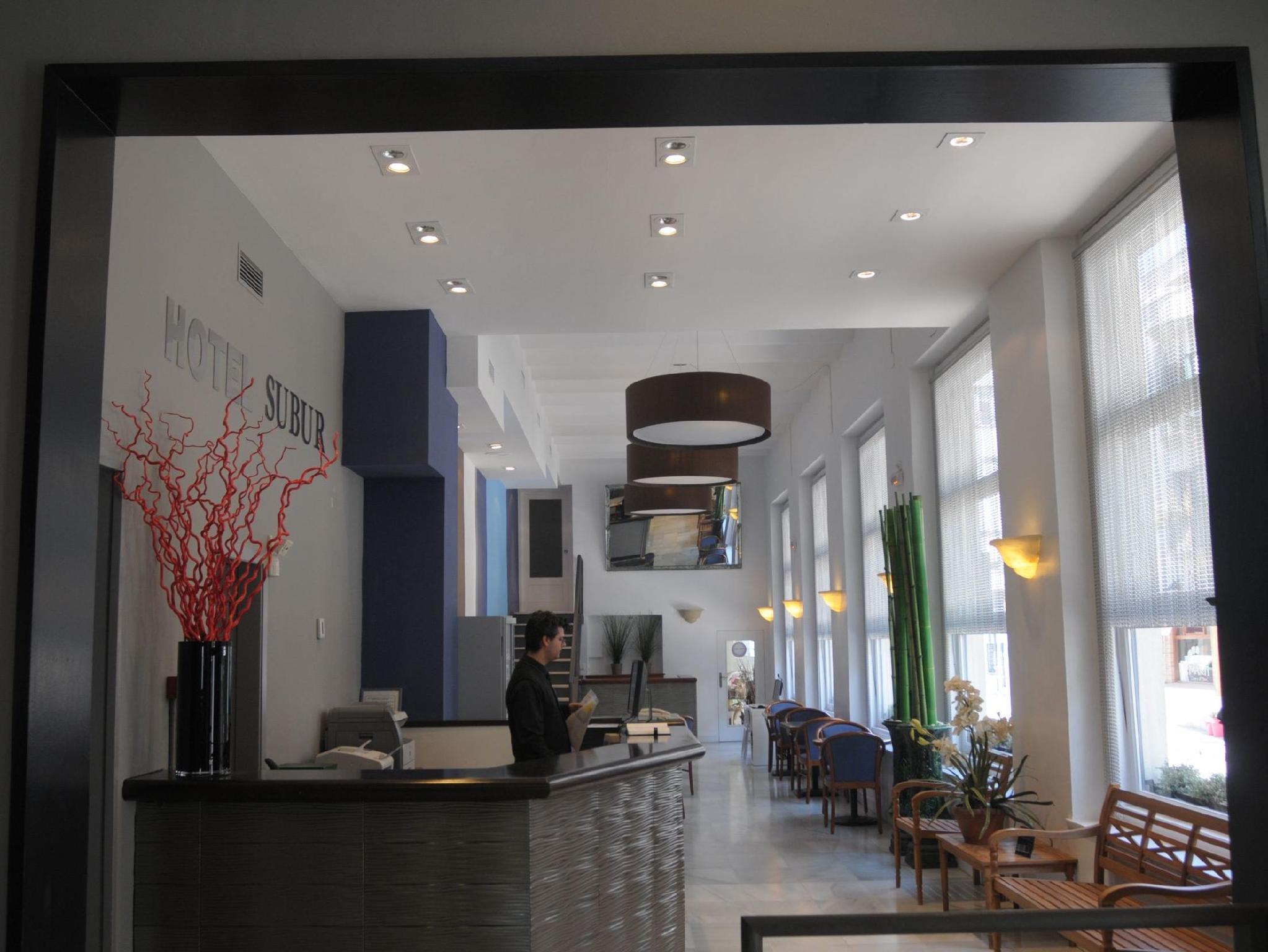 Hotel Subur Сиджес Экстерьер фото